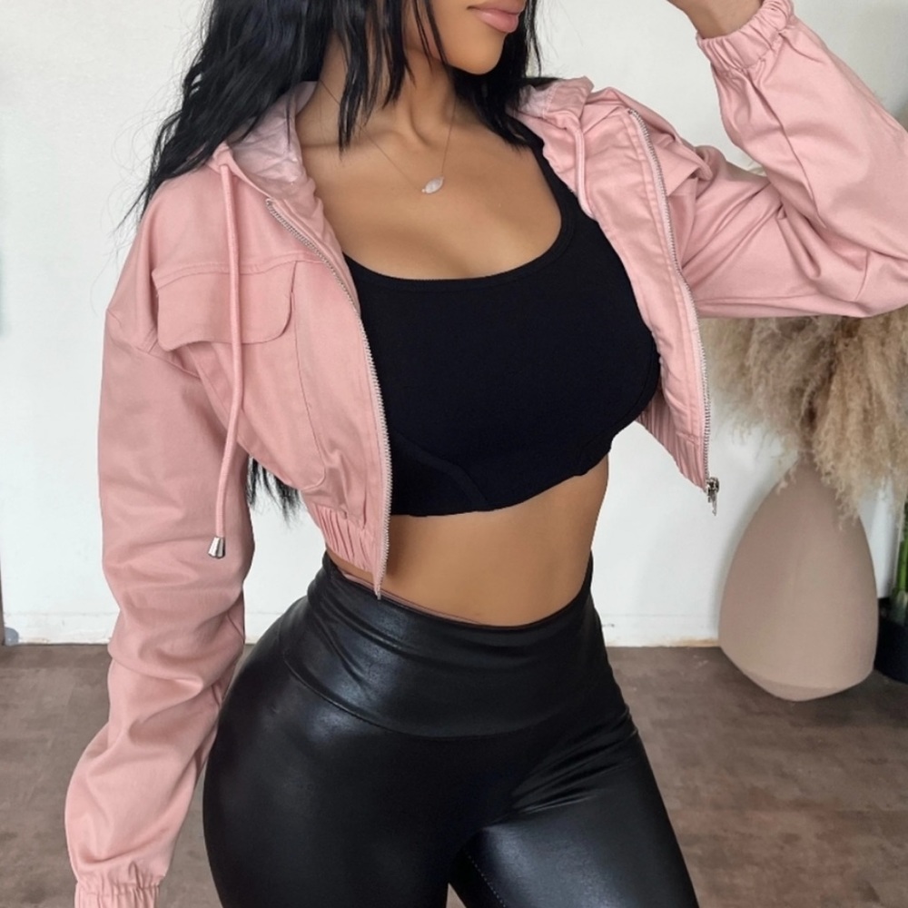 LONG SLEEVE JACKET (PINK)